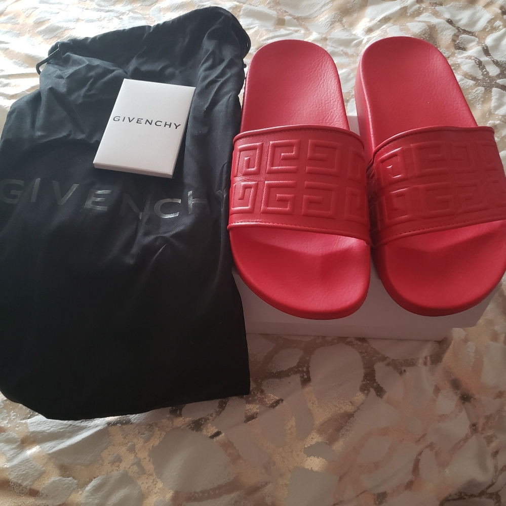 Womens Authentic Givenchy Pool Slides - image 5
